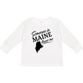 thumbnail image 3 of Inktastic Someone in Maine Loves Me Boys or Girls Long Sleeve Toddler T-Shirt, 3 of 5