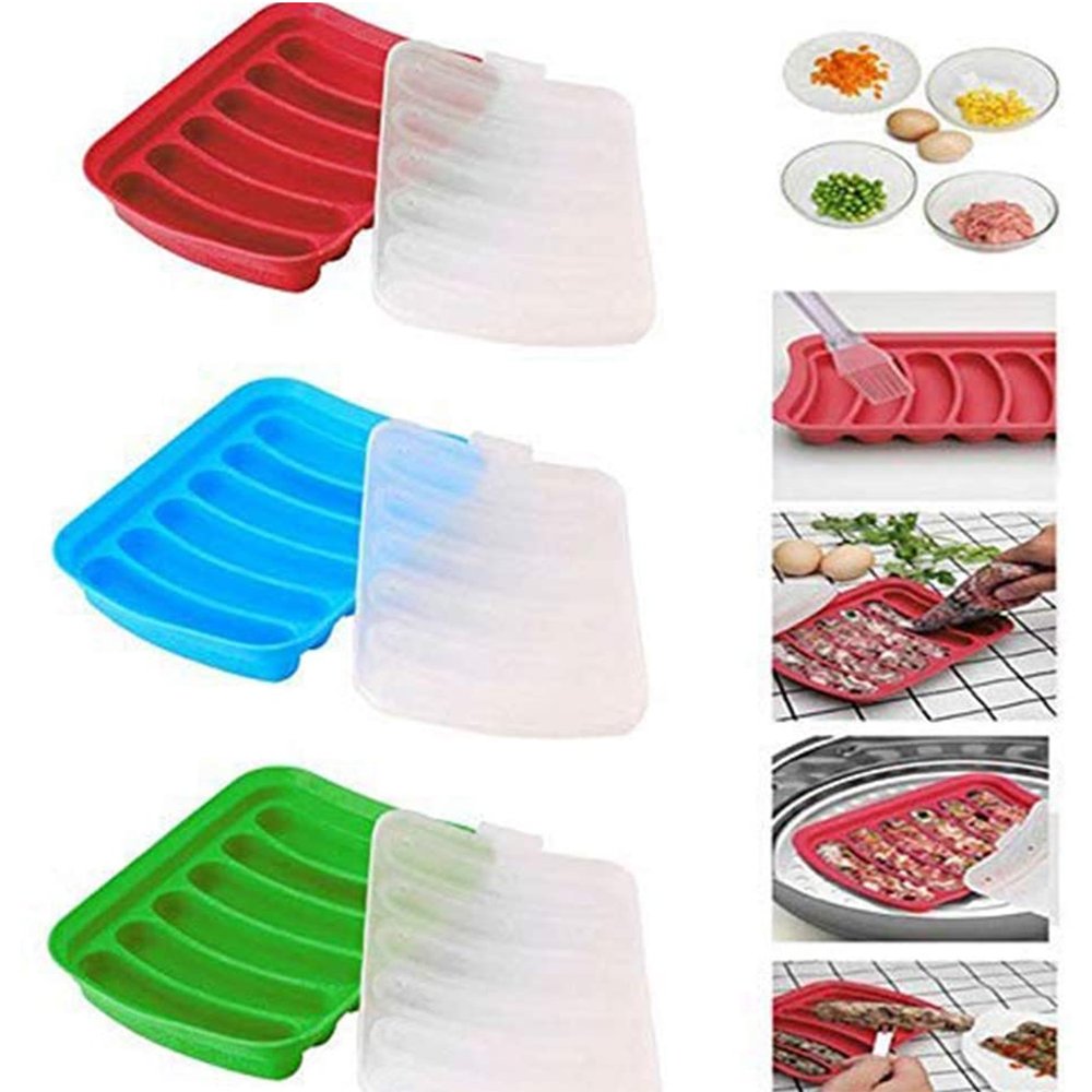 Sausage Mold MultiPurpose Reusable Hot Dog Maker Hot Dog Mold