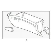 Genuine OE Honda Glove Box Assembly - 77500-SNA-A02ZH Fits select: 2009-2011 HONDA CIVIC