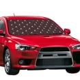 thumbnail image 2 of Kdxio Leopard Print Print Front Windshield Sun Shade,Folding Auto Sunshade for Car Truck SUV-, 2 of 7