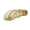 Gold, variant on Women's Metallic Strappy Thong Flat Sandals Open Toe Ring Dressy Slide Sandal Women's Metallic Strappy Flat Sandals Open Toe Dressy Summer Beach Flip Flop Sandals