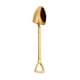 thumbnail image 1 of Gold stainless steel 304 small shovel spoon gold-plated tableware, 1 of 4