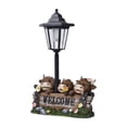 thumbnail image 1 of Estatua de de jardín Figurita de animales solares, adornos divertidos, decorativa, escultura de resina de decoración al aire libre para patio, 1 of 8