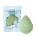 thumbnail image 3 of Herramienta de cuidado de limpieza facial Konjac Flutter Dry Wet Types en forma de gota de agua (verde seco), 3 of 5