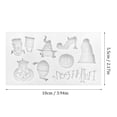 thumbnail image 3 of Big Candy Molds Silicone Shapes Pumpkin Silicone Witch Decoration Cake Festival Halloween Baking Cake Mould, 3 of 9