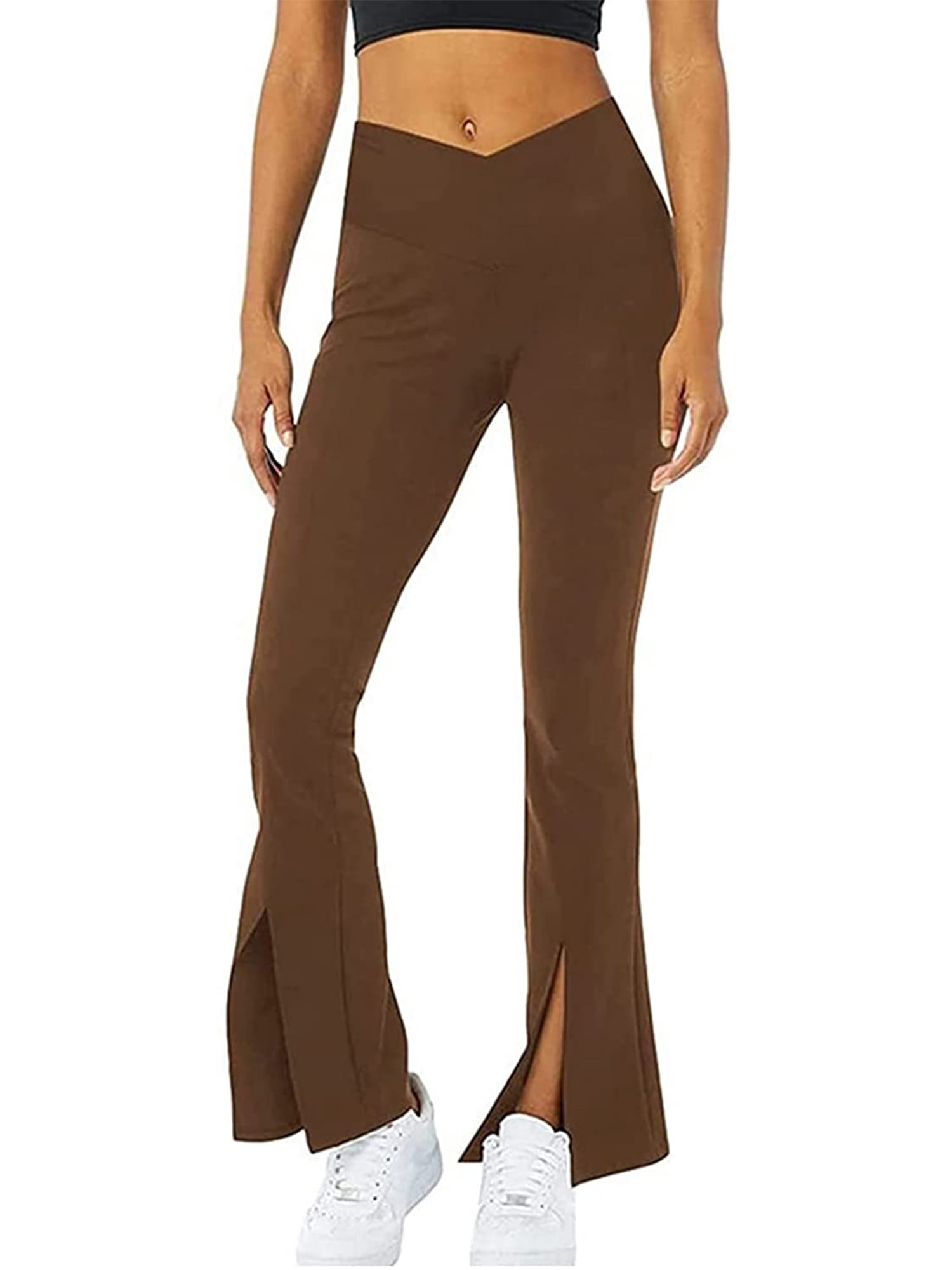 Women Flared Yoga Pants Leggings 