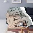thumbnail image 2 of Christian Gifts for Women Faith, Inspirational Gifts for Women, Soft Throw Blankets for Women, Religious Gifts for Women/Men, Spiritual Gifts for Women, Personalized Blankets for Adults/Kids 40"x 50", 2 of 7