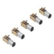 thumbnail image 3 of Motor de engranaje helicoidal 5PCS DC 6V Motor de engranaje Motor de engranaje helicoidal de ángulo recto Motor de reducción de velocidad de bobina de cobre de un solo eje para juguete robot de bloque, 3 of 8