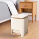 thumbnail image 5 of Campana Para Cocina Wastebasket Household Large Capacity Foot Kitchen Living Room Bedroom Bathroom Toilet With Lid Drum, 5 of 6