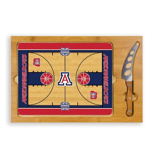Picnic Time NCAA Icon Cutting Cheese Tray