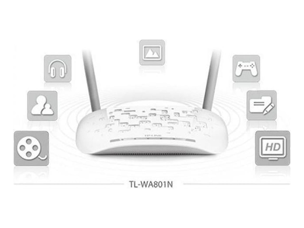 TP-Link TL-WA801N 300Mbps Wireless Access Point with Passive PoE Injector