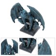 thumbnail image 4 of Gargoyle Statue Lifelike Decorative Resin Gothic Sculpture Ornament for Home Garden Yard Office Blue, 4 of 5