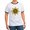 Black/White, variant on CafePress - Mosaic Sun Ringer T - 100% Cotton Ringed T-Shirt