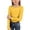 X5 Yellow, variant on Ticikt Girls Short/Long Sleeve Shirts Ribbed Knit Cotton Crewneck Tops Slim Fit Soft Casual Kids Base Layer Undershirts