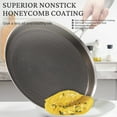 thumbnail image 2 of KITESSENSU 11 Inch Stainless Steel Frying Pan Nonstick Crepe Pan , Honeycomb Coating Flat Skillet, Tawa Dosa Tortilla Pan ,Omelet Pan with All Stove Tops Available, 2 of 6