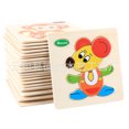 thumbnail image 3 of 1PC Children Wooden Cartoon 3D Puzzle Early Educational Jigsaw Toy, 3 of 6