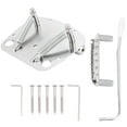 thumbnail image 2 of Tremolo Set NikouMX Tailpiece Bridge Piezas de guitarras, 2 of 8