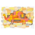 thumbnail image 7 of Marmont Hill "Dinosaur 2" by Yolanta Gawlik Painting Print on White Wood, 7 of 7