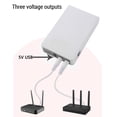 thumbnail image 3 of Fuente De Alimentación De Batería, Seguridad De Cortocircuito De Fuente De Alimentación UPS De 10400 MAh Para Enrutadores Módems, 3 of 7