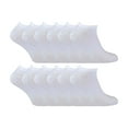 thumbnail image 1 of Sock Snob - 12 Pair Multipack Kids Quarter Trainer Socks, 1 of 2