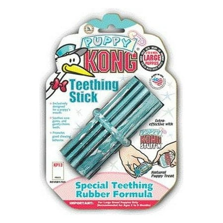 UPC: 0035585131085 | Kong Puppy Teething Stick Dog Toy Large Assorted Pink/Blue (Pack of 1)