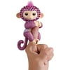 WowWee Fingerlings Monkeys - Fingerblings - Glitz (Purple/Pink) - Friendly Interactive Toy
