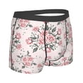 thumbnail image 2 of KLL Rose Flowers Men's Cotton Boxer Briefs Underwear-Small, 2 of 8