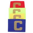 thumbnail image 1 of SWETRACE 4Pcs Football Team Leader Armband Anti Drop Design Nylon Sports Supplies in Assorted Colors, 1 of 5