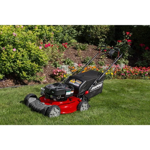 Snapper 21 Rear Wheel Drive Self Propelled Gas Mower with Side Discharge Mulching and Rear Bag Walmart