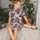 thumbnail image 4 of Fotbe Black Snake Pijama Estampada de 2 Piezas para Niños – Ropa de Dormir de Manga Corta Cómoda para Niños y Niñas, Camiseta y Shorts de Algodón-X-Large, 4 of 6