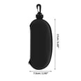 thumbnail image 4 of Unique Bargains 1 Pc Eyeglasses Case Portable Eyeglasses Storage 6.69"x2.95"x2.17" Black, 4 of 5