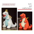 thumbnail image 2 of Peluche de dinosaurio de anime, suave, para bebé, almohada para dormir, 2 of 4