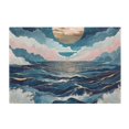 thumbnail image 7 of Yayeee Bath Rug for Bathroom Floor Non Slip Rectangle Fluffy Soft Absorbent Mat, 16"x24", Rolling Waves, 7 of 7