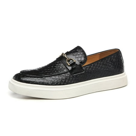 

New Youth Shoes Men‘s Korean Style Fashionable Summer Breathable Men‘s Business Casual Shoes Fashionable British Style Soft Sole