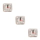 thumbnail image 2 of Reloj despertador cuadrado Matsuzay blanco 3Conjunto, 2 of 6