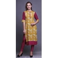 thumbnail image 2 of Bimba Straight Tunic Dresses For Women PrintedÃ‚Â&nbsp;KurtiÃ‚Â&nbsp;Summer Kurta, 2 of 6