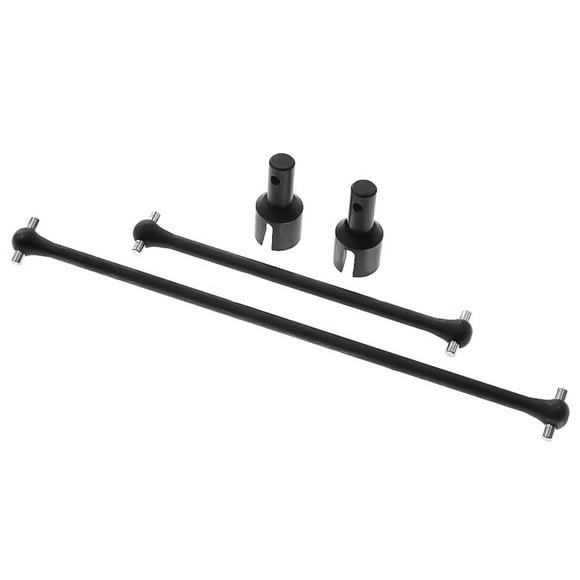 Steel Center Drive Shaft CVD Driveshaft 9555 9556 9586 Replacement for Traxxas Sledge 1/8 Remote Control Car Upgrade Accessories
