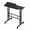 Black, variant on VECELO Mobile Standing Desk, Height Adjustable Home Office Desk with 2 Modes, Tilt Tabletop and Flexible Wheels, Rolling Laptop Cart, Standing Desk, White