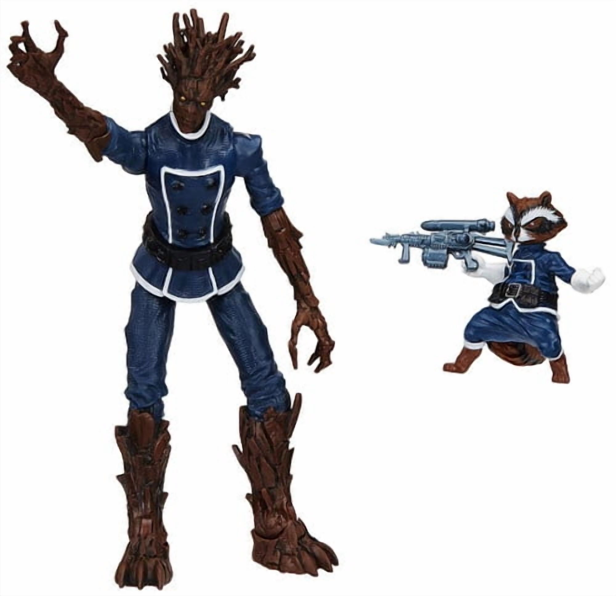 Marvel Legends Comic Book Series - Rocket Raccoon & Groot 2-Pack Actin Figures by Hasbro