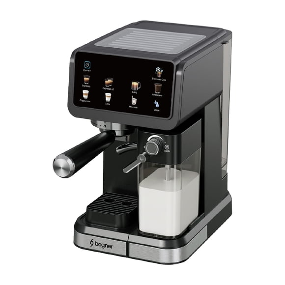 Cafetera Automática Para Espresso 20B Color Negro Bogner BDECM03B