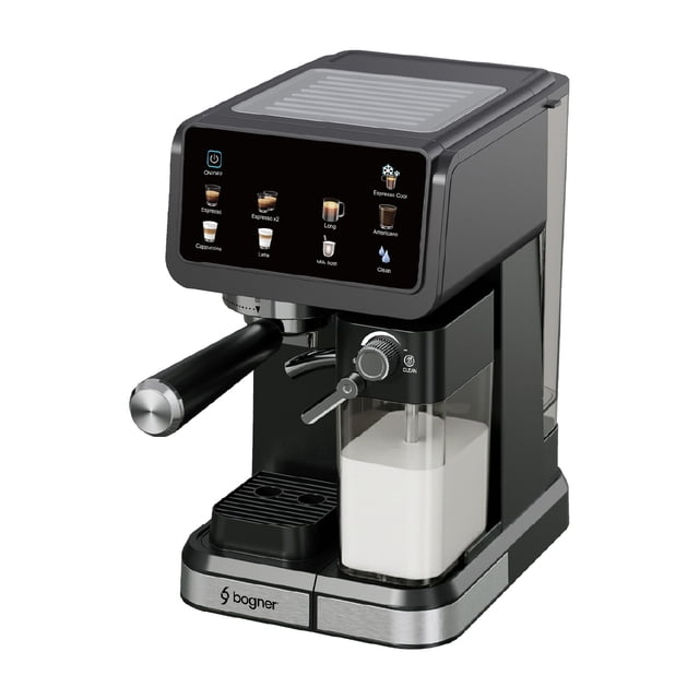 Cafetera Automática Para Espresso 20B Color Negro Bogner BDECM03B