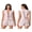Pink, variant on Baby Sweetie 2 Piece Sets for Women Casual Summer Deep V Neck Tie-Up Tank Tops Elastic Waist Shorts Lounge Set