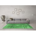 thumbnail image 3 of Ahgly Company Indoor Rectangle Persian Emerald Green Traditional Area Rugs, 7' x 9', 3 of 4