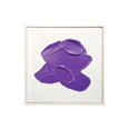thumbnail image 1 of Cuadro Decorativo Galerias El Triunfo Diseño Mancha Pintura Morado 30x30cm, 1 of 3