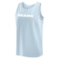 thumbnail image 2 of Men's Fanatics Light Blue Chicago Bears Elements Tank Top, 2 of 3