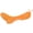 Orange, variant on NFTIGB Silicone Violin Bow Holder Grip Partner, Snail Shaped Stringed Instrument Teaching Aid Tool for Beginners and Enthusiasts, Lightweight Replacement Part Accessory, Purple (5.91 inches / 15 cm)