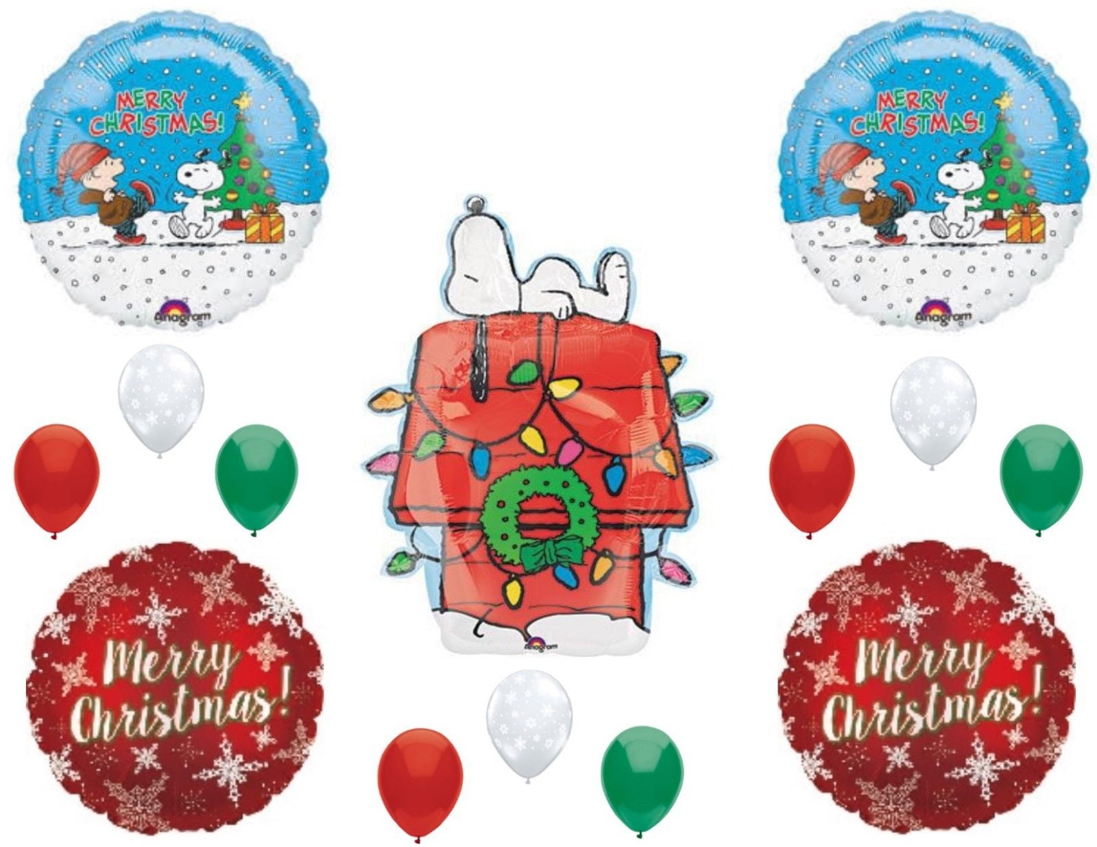 Peanuts Christmas Party Supplies 