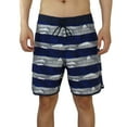 thumbnail image 2 of Wide Leg Pants Men's Summer Thin Fast-Drying Beach Trousers Casual Drawstring Sports Short Pants Blue S, 2 of 8