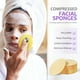 thumbnail image 4 of WORGEOUS 50 Uds esponjas faciales comprimidas esponja de limpieza Facial redonda esponjas faciales exfoliantes esponjas cosméticas esponjas para lavado de cara, 4 of 8
