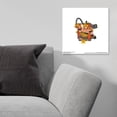 thumbnail image 3 of Gallery Pops Minecraft: Legends - Piglin Portal Guard Badge Wall Art, Unframed Version, 12" x 12", 3 of 5